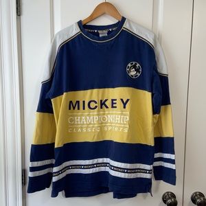 Vintage Disney Mickey Mouse Longsleeve Crewneck